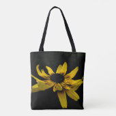 Black Eyed Susan Flower Tote Bag トートバッグ (裏面)