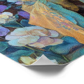 Black Fantasy Art Black Elf Queen Goddess ポスター (角)