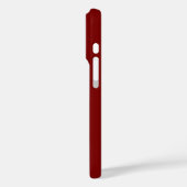 Black Faux Lace Heart Floral Case-Mate iPhoneケース (裏面 / 左)