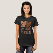 Black Fifth Grade Teacher Black History Women Afri Tシャツ (正面フル)