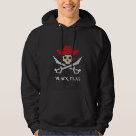 Black Flag Pirate Skull パーカ