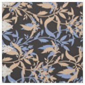 Black Floral Wallpaper. Boho Lace Textile ファブリック (見本)