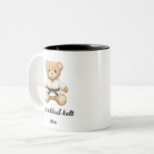 【BLACK】For all judo lovers, young and old. ツートーンマグカップ (正面左)