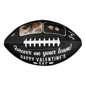 Black Forever on your team 2 Photoバレンタイン アメリカンフットボール (正面)