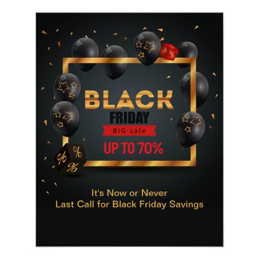 Black Friday  ポスター (正面)