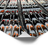 Black Friday advert with original spin art ポスター (コーナー)