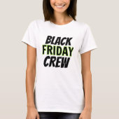 Black Friday Crew Tシャツ (正面)