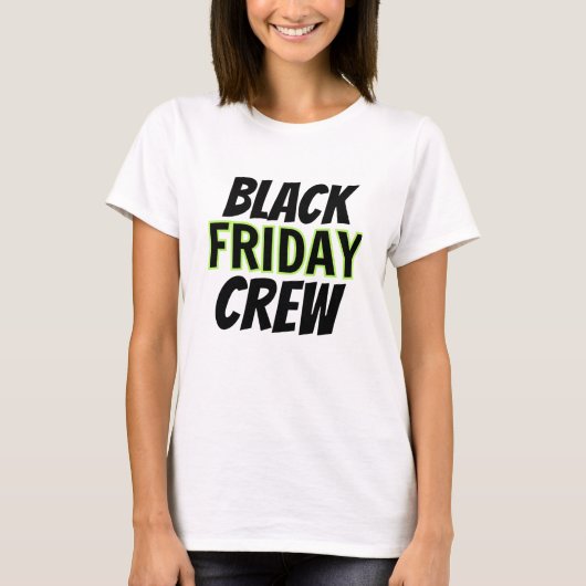 Black Friday Crew Tシャツ (正面)
