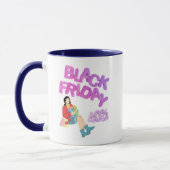 Black Friday Mug-Blue & White Coffee Cup | 40% OFF マグカップ (左)