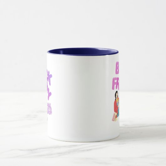 Black Friday Mug-Blue & White Coffee Cup | 40% OFF マグカップ (中央)