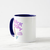 Black Friday Mug-Blue & White Coffee Cup | 40% OFF マグカップ (正面左)