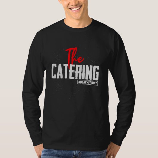 Black Friday Shopping Team Catering Matching Coupl Tシャツ (正面)