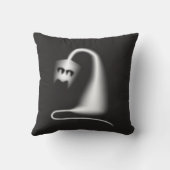 Black ghost cat クッション (裏面)