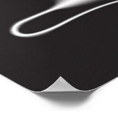 Black ghost cat ポスター (角)