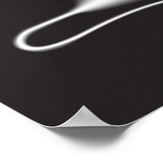 Black ghost cat ポスター (角)