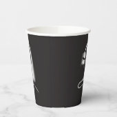 Black ghost cat 紙コップ (左)