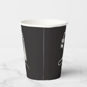 Black ghost cat 紙コップ (右)