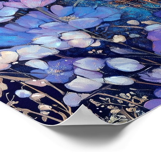 Black Girl Black Queen Fantasy Art Goddess ポスター (角)