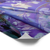 Black Girl Black Queen Fantasy Art Goddess ポスター (角)