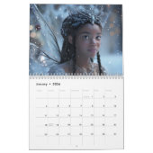 Black Girl Fairy Magic 2026 Calendar カレンダー (1月 2026)
