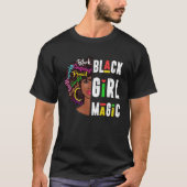 Black Girl Magic Black History Month Panthers Tシャツ (正面)