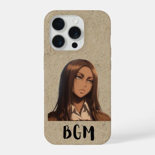 BLACK GIRL MAGIC Phone case. iPhoneケース (裏面)