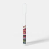 Black Girl Reading Books Illustration iPhoneケース (右側面)