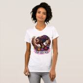 Black Girls Read | 女性用Bella+Canva Tシャツ (正面フル)