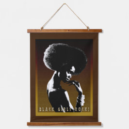 Black Girls Rock — エンパワーメント 吊り下げ型タペストリー
