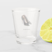 Black Glam High Heels ショットグラス (裏面)