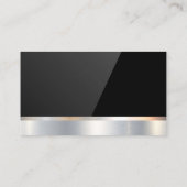 Black Gloss | Builder Tools | General Contractor 名刺 (裏面)