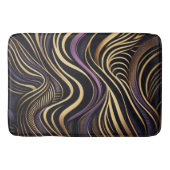Black gold Artemis Zebra バスマット (正面)