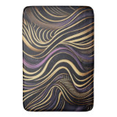 Black gold Artemis Zebra バスマット (正面縦)