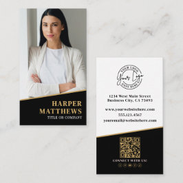 Black Gold Chic Real Estate 名刺