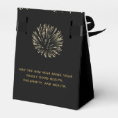 Black Gold Chinese New Year of the Horse フェイバーボックス (裏面サイド)