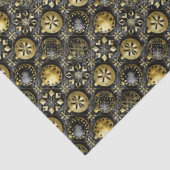 Black Gold Christmas Pattern#20 ID1009 薄葉紙 (詳細)