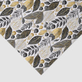 Black Gold Christmas Pattern#21 ID1009 薄葉紙 (詳細)