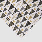 Black Gold Christmas Pattern#25 ID1009 薄葉紙 (詳細)