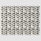 Black Gold Christmas Pattern#25 ID1009 薄葉紙 (正面)