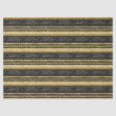 Black Gold Christmas Pattern#28 ID1009 薄葉紙 (正面)