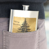 Black Gold Christmas Tree フラスク (インサイチュ)