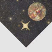 Black Gold Dancing Disco Ball 100th Happy Birthday 薄葉紙 (詳細)