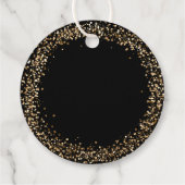 Black & Gold Diamond 10th Anniversary Thank you フェイバータグ (裏面)