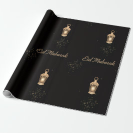 Black/Gold Eid Wrapping Paper ラッピングペーパー