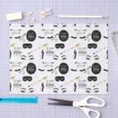 Black Gold Eyelashes Glam Birthday 薄葉紙 (クラフト)