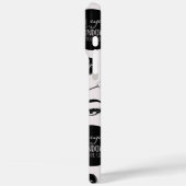 Black Gold Eyelashes Glam Birthday Case-Mate iPhoneケース (裏面 / 左)