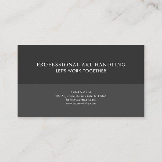 Black Gold Glitter Cosmic Floral Geometric 名刺 (裏面)