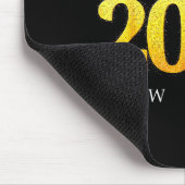 Black Gold Happy New Year 2026 New Years Eve Party マウスパッド (コーナー)