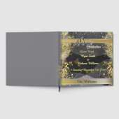 Black & Gold Marble Design  ゲストブック (全面)