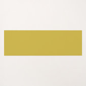 Black Gold Modern Minimalist Elegant Your Name ヨガマット (裏面(横))